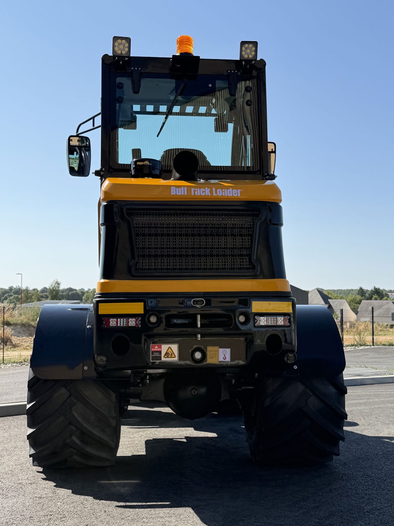 Vue arrière du BTL50 Bulltrack