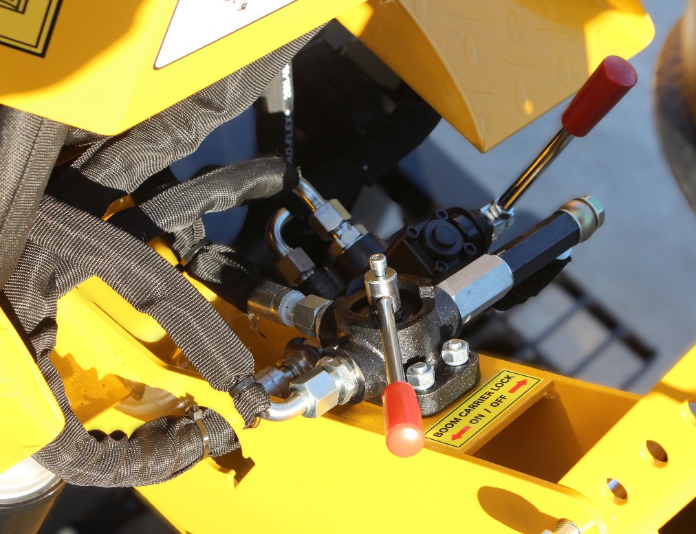 Distributeur hydraulique et verrou de bras de la pelle rétro S&C 25-17